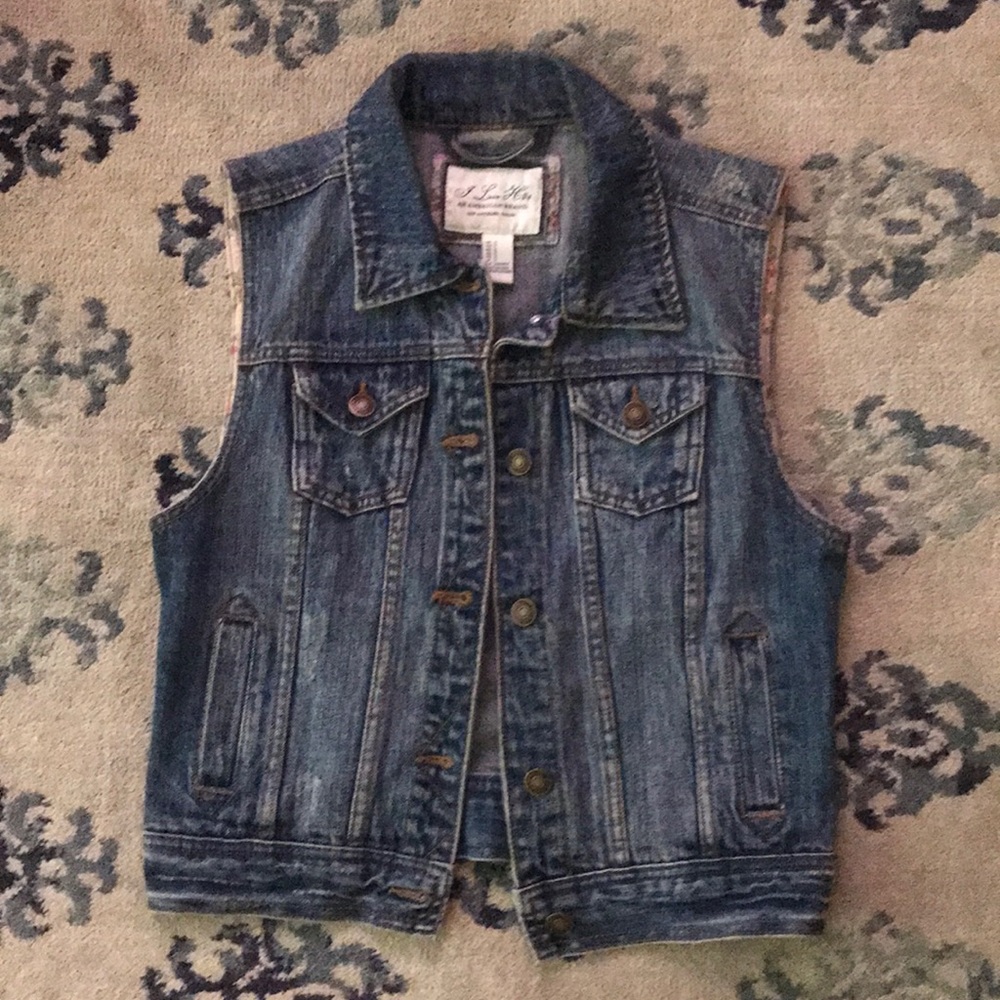 Jean vest